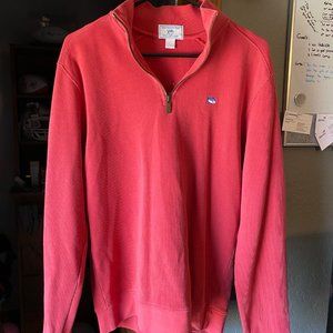 southern tide skipjack pique quarter zip pullover
